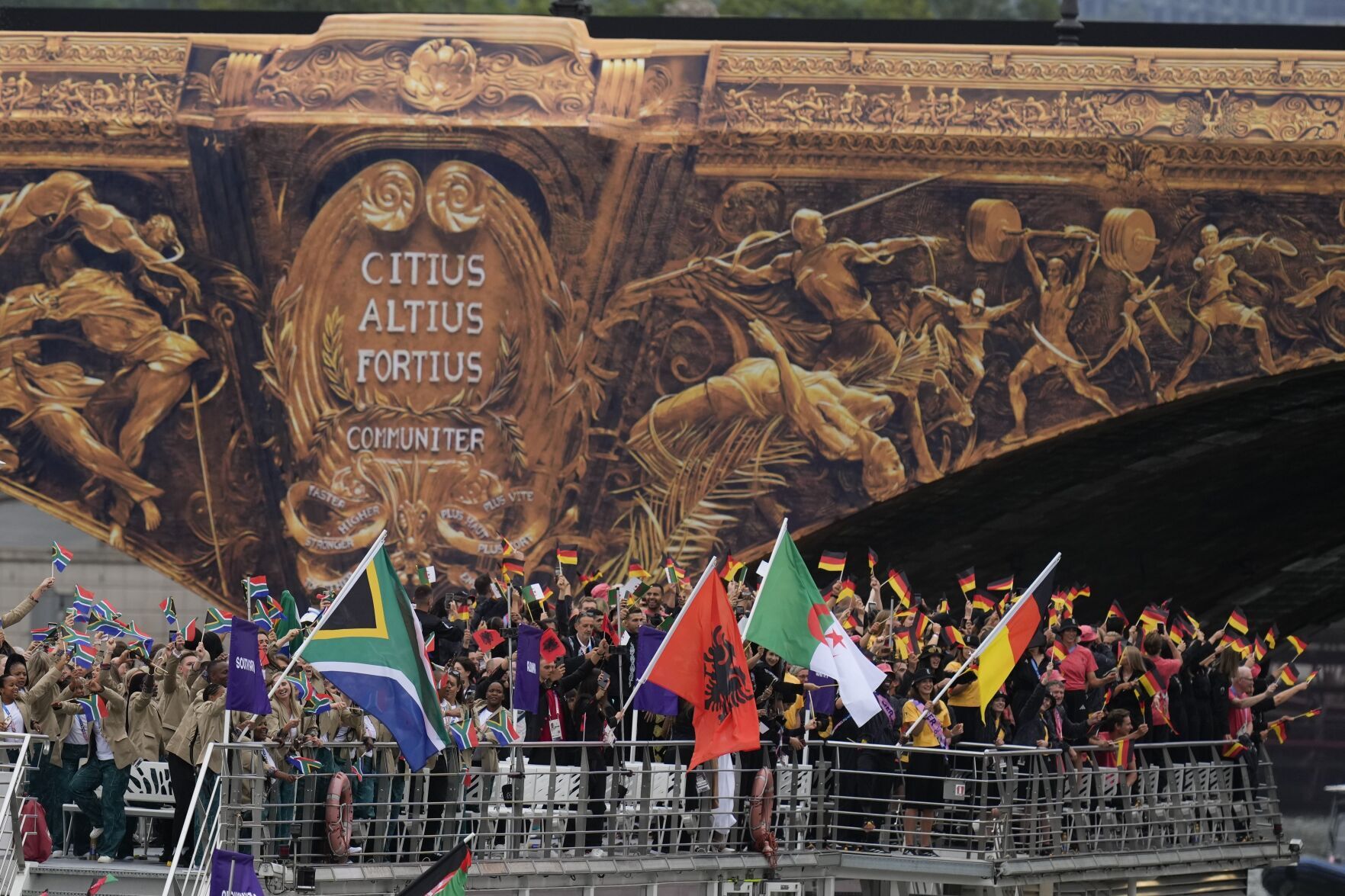 APTOPIX Paris Olympics Opening Ceremony